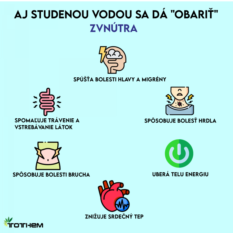 Účinky studenej vody 