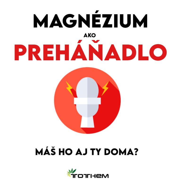 Magnézium ako preháňadlo? 