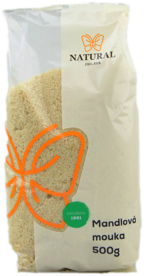 Mandľová múka z lúpaných mandlí 500g Natural Jihlava 