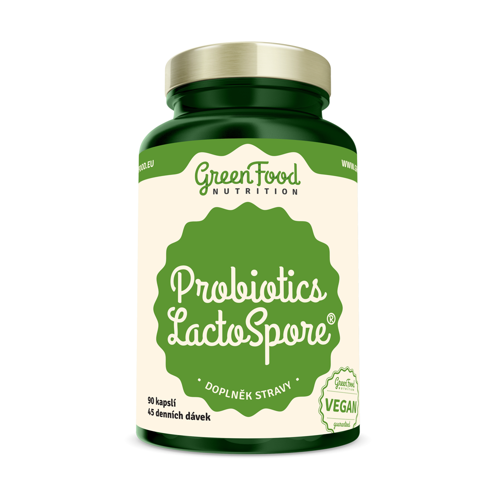 Probiotika LactoSpore® + Prebiotics 60 kapsúl GreenFood