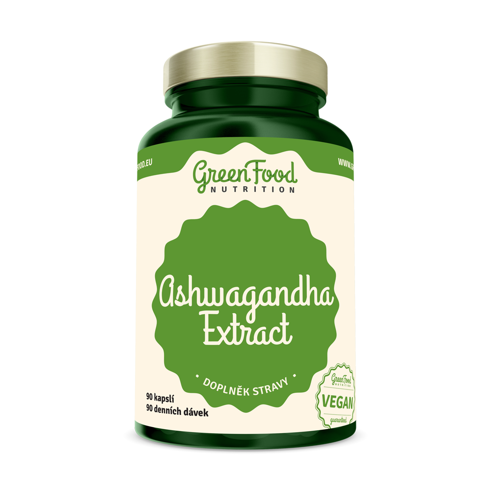 Ashwagandha Extract 90 kapsúl Greenfood