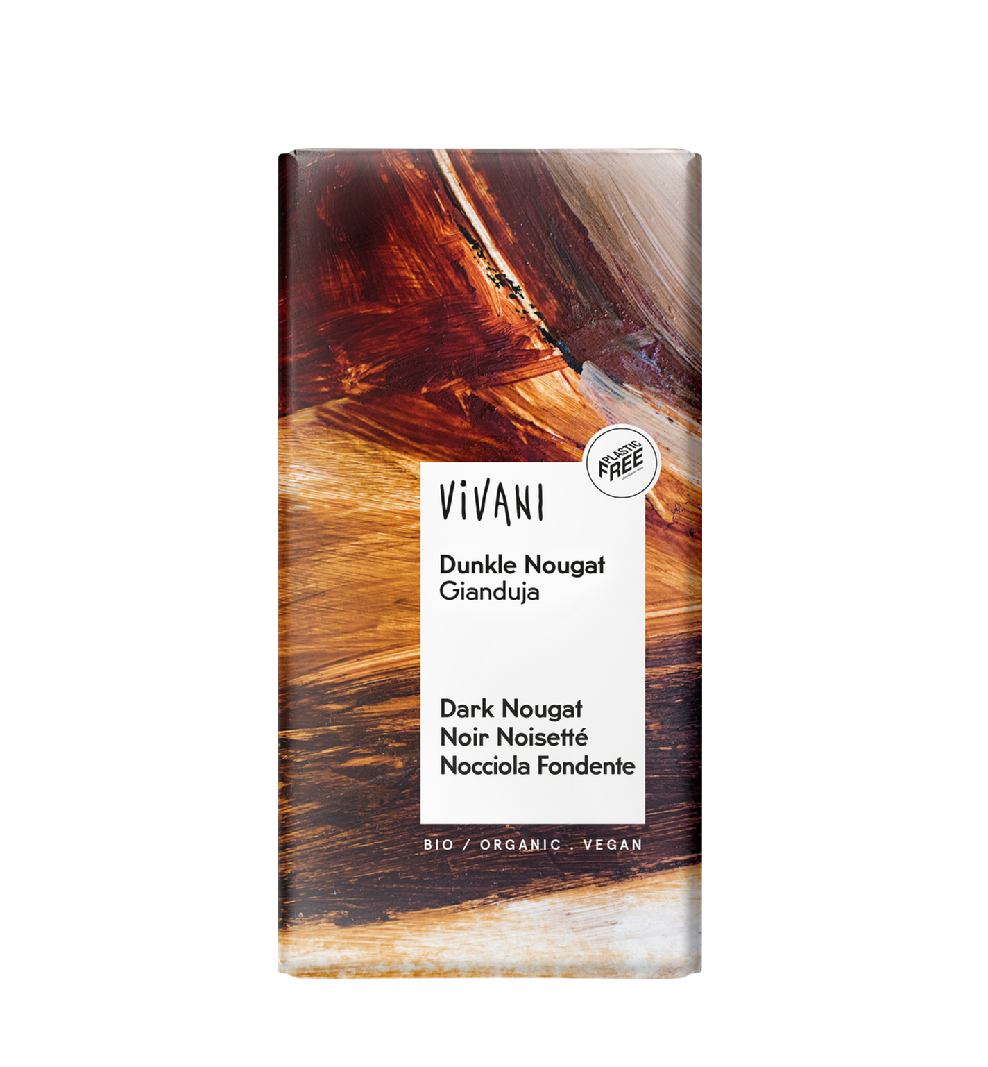 Čokoláda horká Nugátová BIO vegan 100g - Vivani