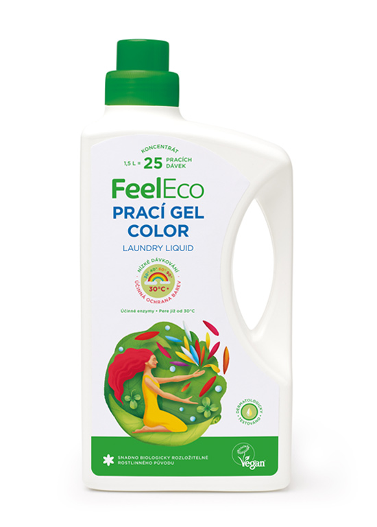 FeelEco Prací gél Colour 1,5l 