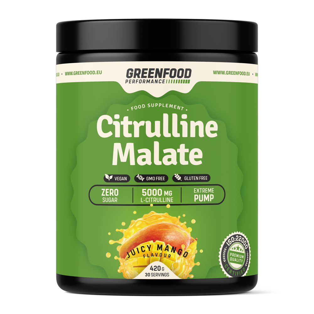 Citrulline Malate 420g ochutený Greenfood