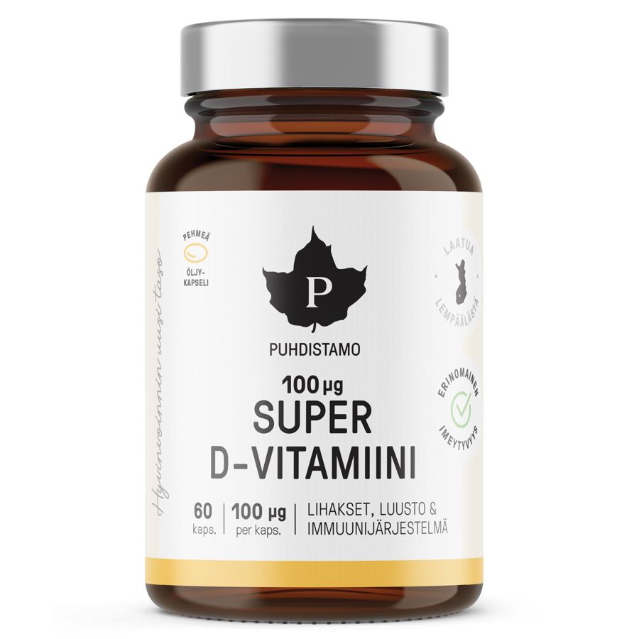Super Vitamin D 4000iu, 60 kapslí