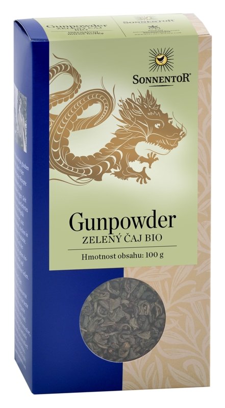 Zelený čaj Gunpowder BIO Sonnentor 100 g