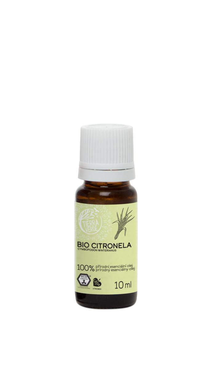  Esenciálny olej BIO Citronela, 10ml Tierra Verde 