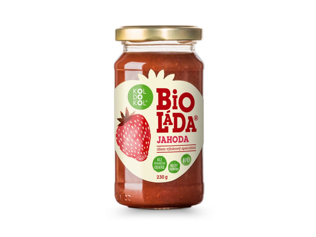 Bioláda jahoda 230g BIO