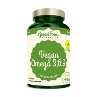 Vegan Omega 3,6,9 60 kapsúl Greenfood