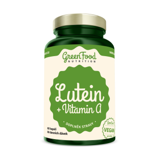 Lutein + Vitamin A 60 kapsúl Greenfood
