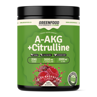 Performance A-AKG + Citrulline Malate 420g ochutený Greenfood