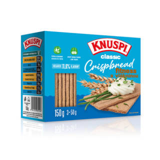 Knuspi Crispbread, chrumkavé plátky - Fitness 150g