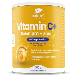 Vitamín C + Selenium + Zinc 150g (Vitamín C + Selén + Zinok)