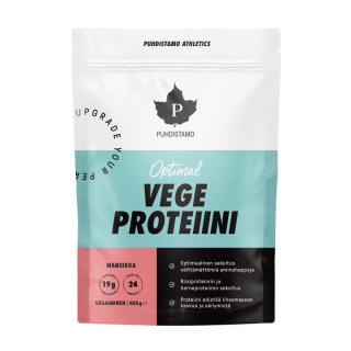 Optimal Vegan Protein, Jahoda 600g