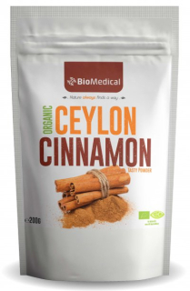 Škorica cejlonská mletá BIO 200g 