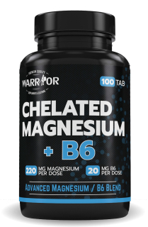 Magnézium Chelát(bisglycinát)+B6, 100 tab.